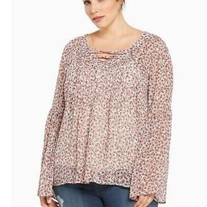 Torrid Floral Blouse